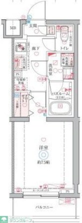 クレヴィスタ高砂の物件間取画像